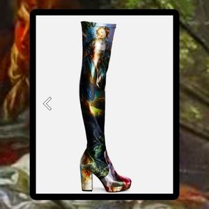 Dolls Kill Mood Da Vinci Boots